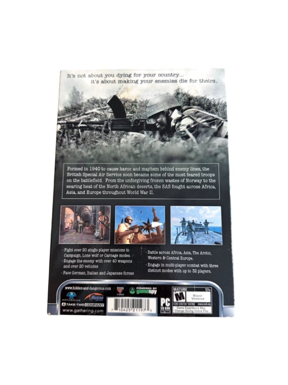 Hidden & Dangerous 2 PC Game New Sealed WWII Tactical Shooter - Picture 5 of 6